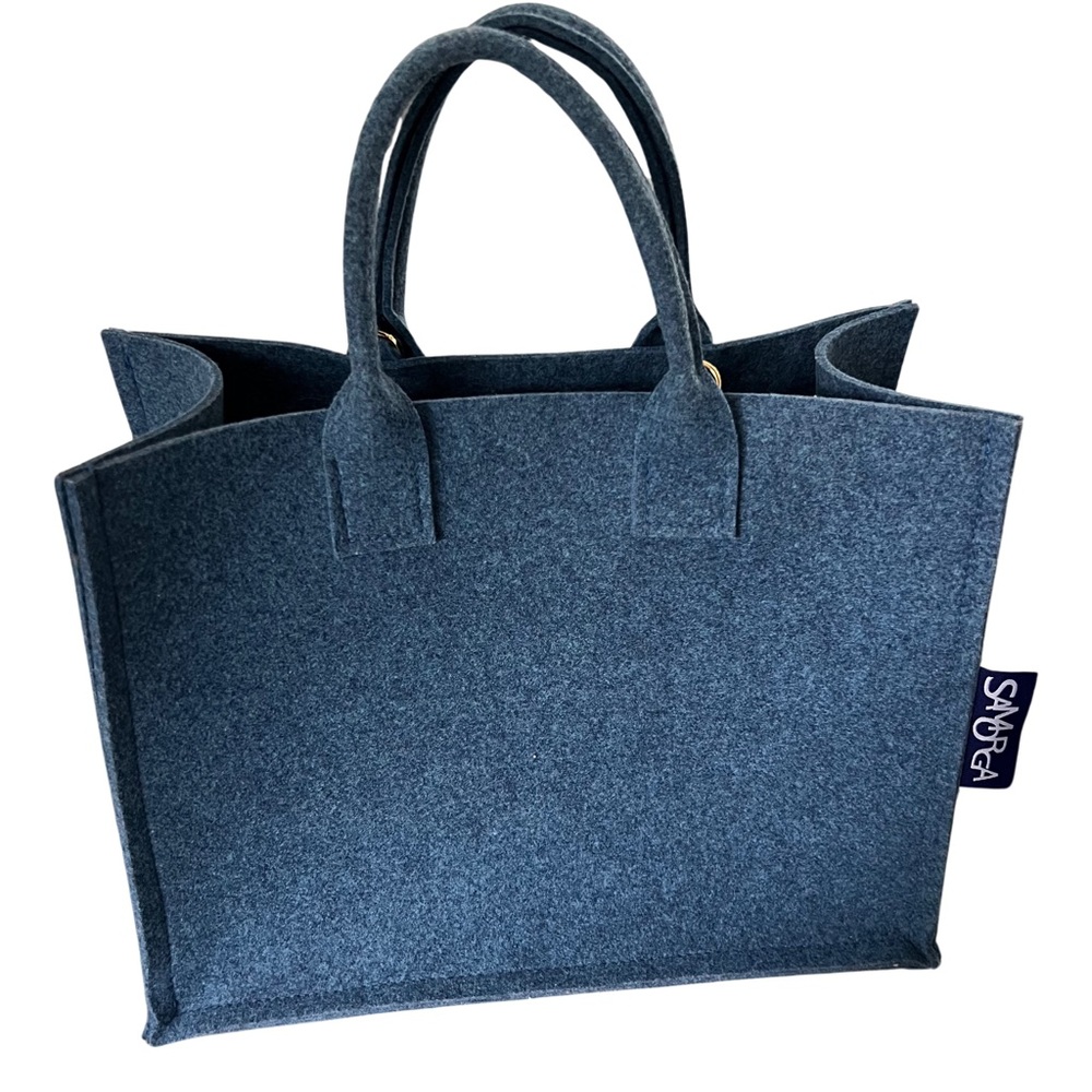 Samorga large felt tote bag